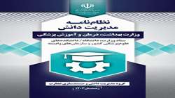 نظام نامه مدیریت دانش
